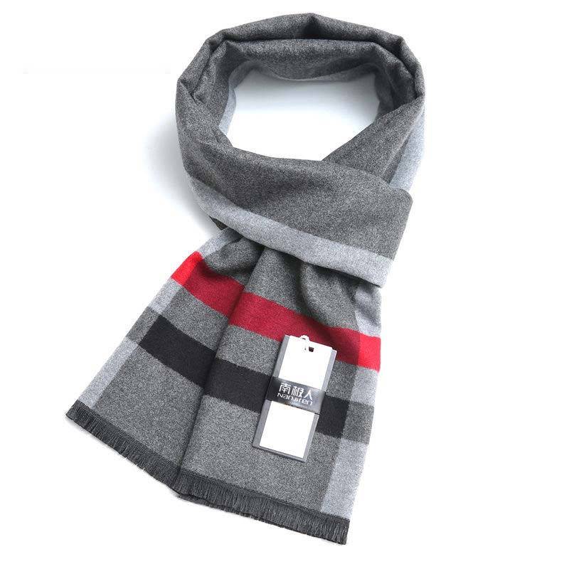 Wollschal Herren Winter All-Match Snood Outdoor winddichter und warmer Schal von Joom DACH