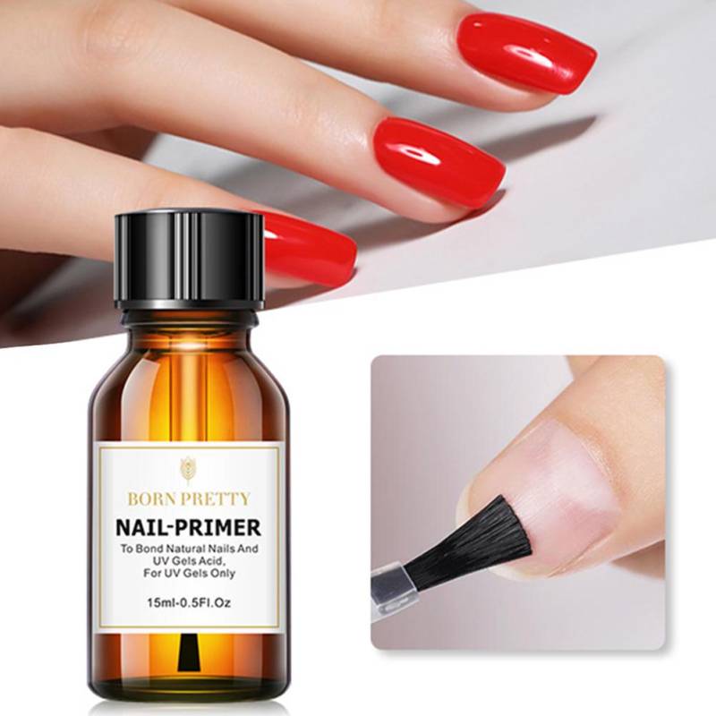 Women BORN PRETTY 15 ml Pre-Step Nail Primer Bond Natural Nails UV Gel Polish Adhesive 15ml von Joom DACH