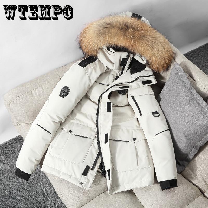 Workwear Pelz Kapuzenkragen Lose Daunenjacke Weibliche Mittellange Paare Verdickte Winter Männer und Frauen mit Der Gleichen Version XXXL weiß Workwear Pelz Kapuzenkragen Lose Daunenjacke Weibliche Mittellange Paare Verdickte Winter Männer und Frauen mit Der Gleichen Version XXXL weiß von Joom DACH