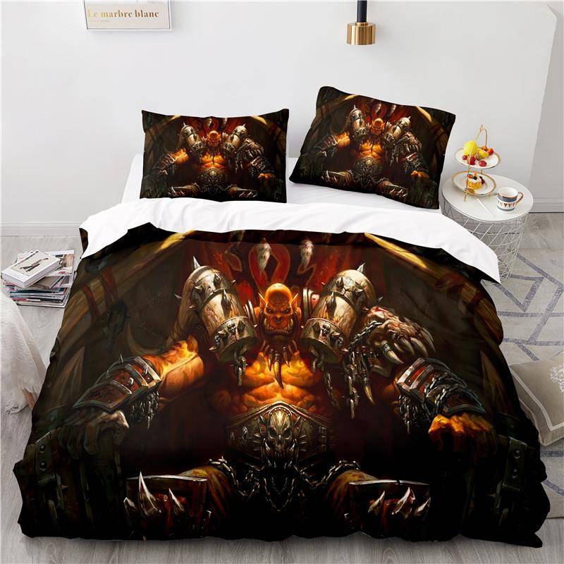 World of Warcraft Spiele Bettwäsche Set Horde Banner Flagge Gedrucktes Bettbezug Set Kissenbezug Einzelbett Doppelbett Queen-Size King-Size Dropshipping 135x200cm World of Warcraft Spiele Bettwäsche Set Horde Banner Flagge Gedrucktes Bettbezug Set Kissenbezug Einzelbett Doppelbett Queen-Size King-Size Dropshipping 135x200cm von Joom DACH