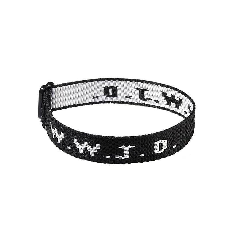 Wwjd Geflochtenes Seilarmband „What Would Jesus Do“, handgefertigte Armreifen, inspirierende religiöse christliche Armbänder für Frauen und Männer, Geschenke 6 von Joom DACH