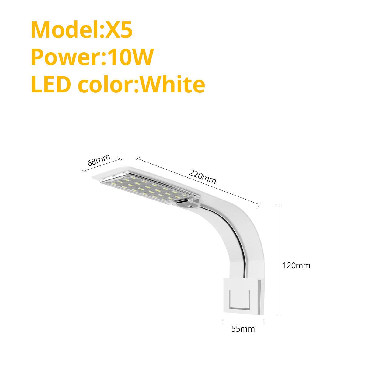 X5 LED Aquarium Licht Clip-on LED Pflanzen Wachsen Lichter 10 W Aquatische Süßwasser Aquarium Lampen Wasserdicht 220 V EU Stecker von Joom DACH