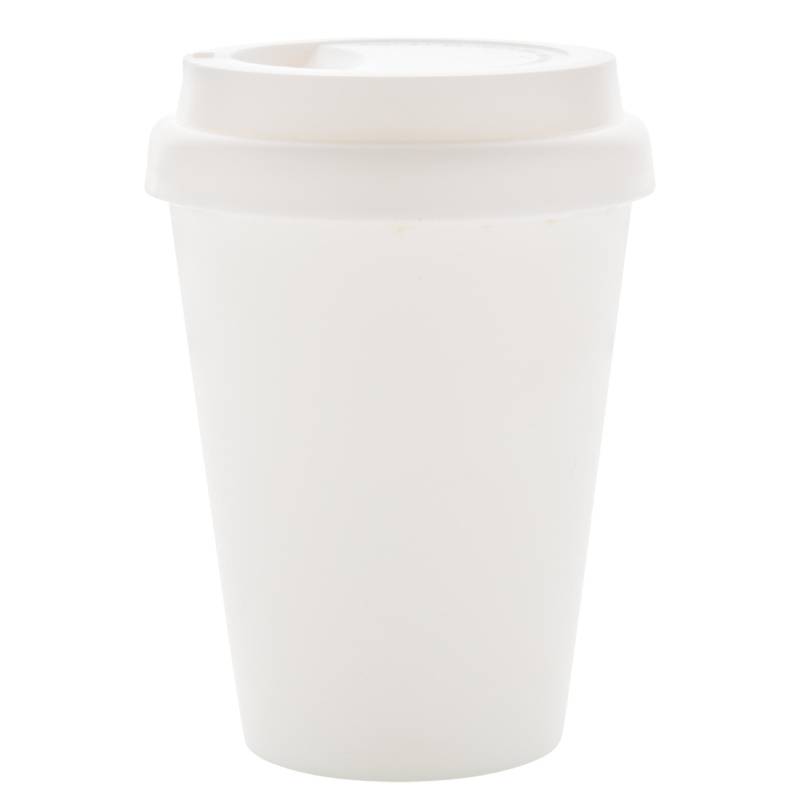 XD Collection Kaffee Doppelwandiger Wiederverwendbarer 300ml Becher One Size weiß von Joom DACH
