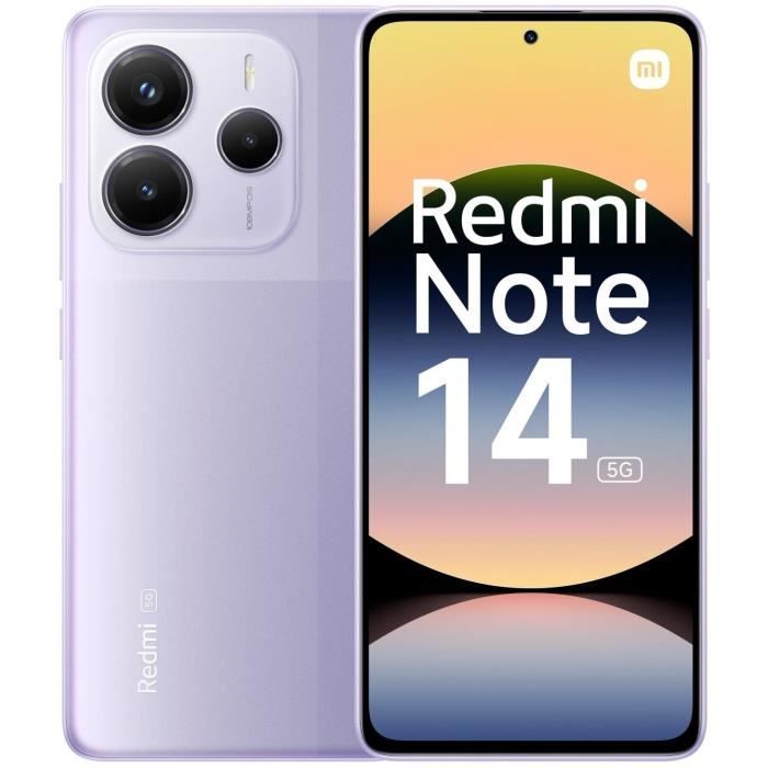 XIAOMI - Redmi Note 14 5G - 8 GB + 256 GB - Lavendel-Lila von Joom DACH