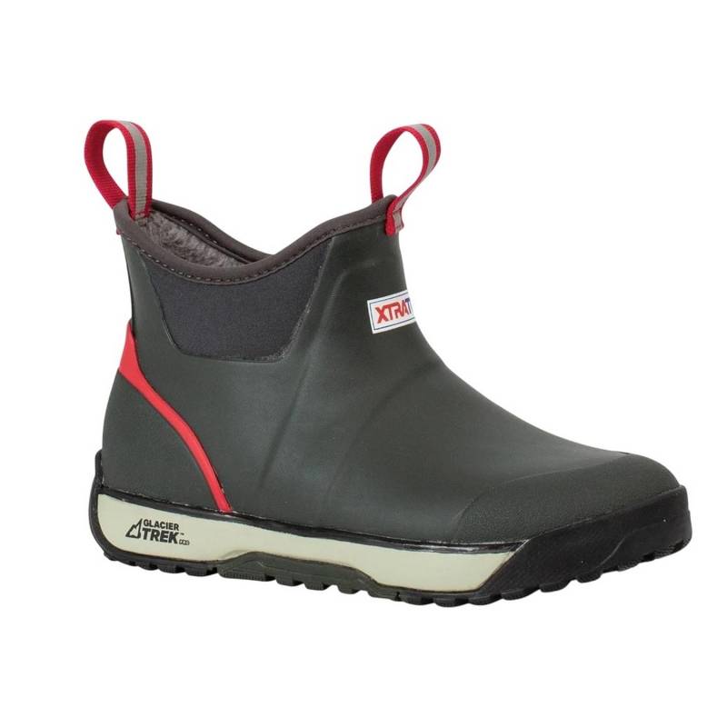 Xtratuf Damen/Damen Knöchel-Deckstiefel 4 UK schwarz/rot von Joom DACH