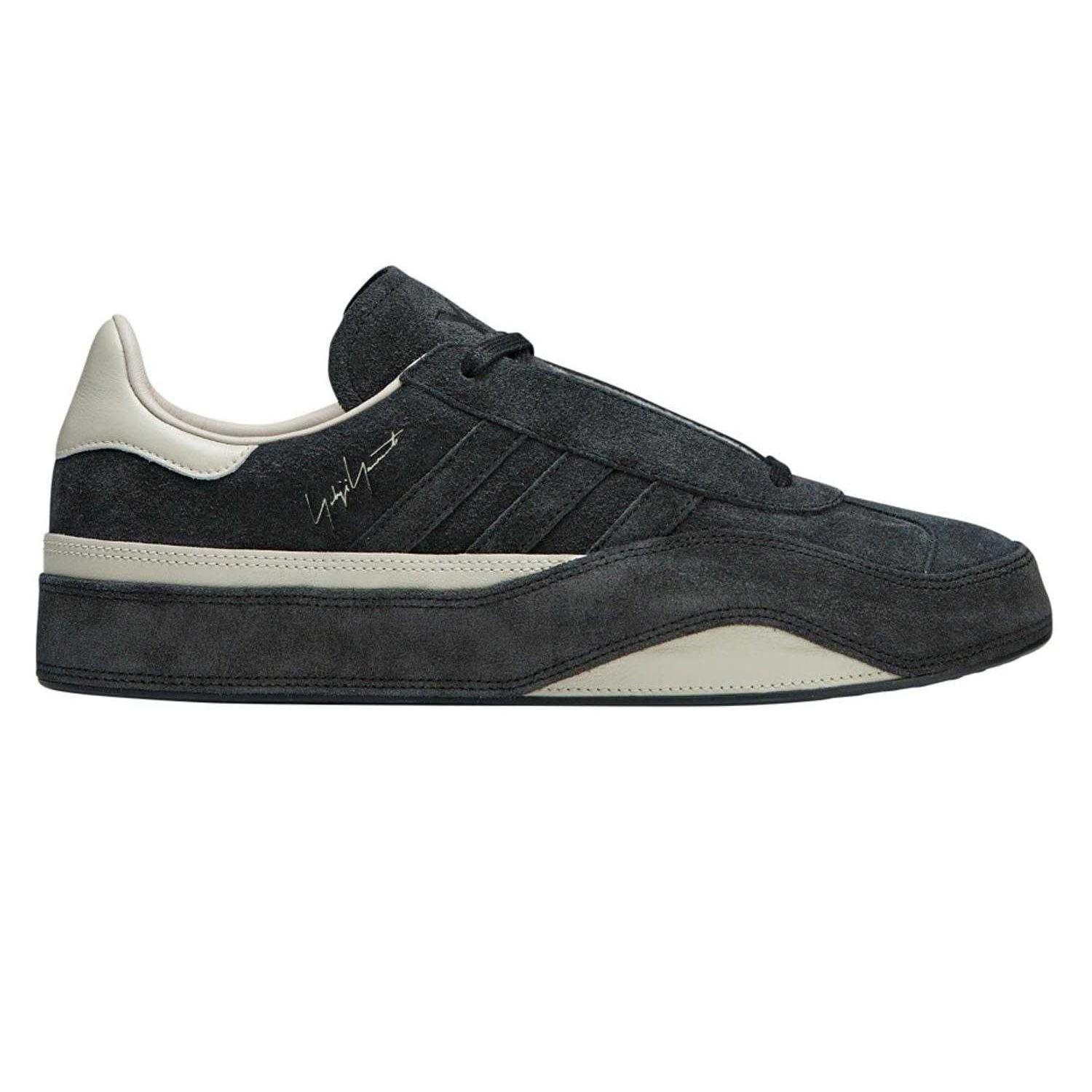 Y-3 Damen/Damen Gazelle Wildleder-Sneaker 6.5 UK schwarz von Joom DACH