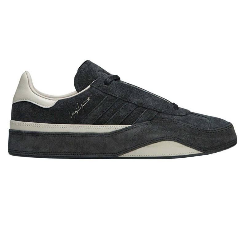 Y-3 Damen/Damen Gazelle Wildleder-Sneaker 6.5 UK schwarz von Joom DACH
