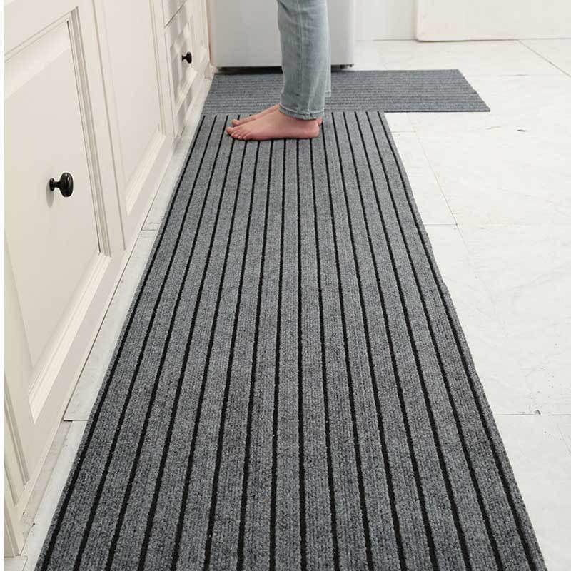 Y Sieben Saugstreifen Fußmatte - Anpassbare Küchen- & Eingangstürmatte 40x120cm graue von Joom DACH