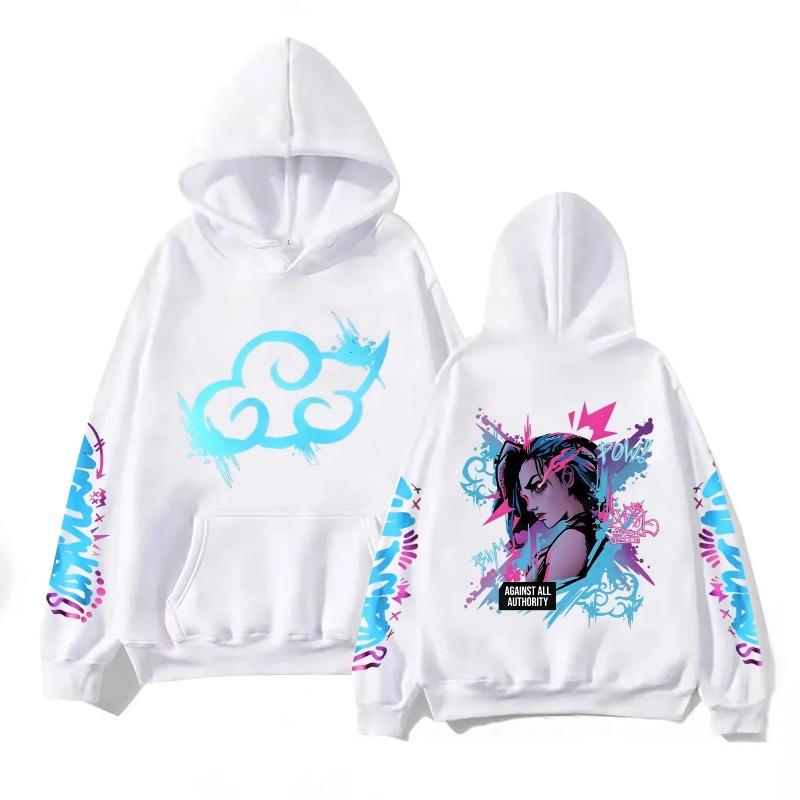 Y2k Arcane Jinx Niedlicher Kapuzen-Anime-Druck Harajuku Kawaii Sweatshirt Langarm Cartoon Fleece Kleidung Moletom Mode Hoodies & Sweatshirts Damen XXL Y2k Arcane Jinx Niedlicher Kapuzen-Anime-Druck Harajuku Kawaii Sweatshirt Langarm Cartoon Fleece Kleidung Moletom Mode Hoodies & Sweatshirts Damen XXL von Joom DACH
