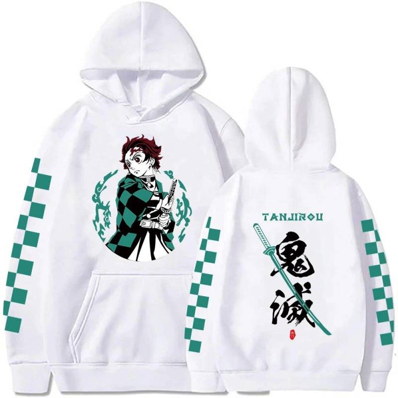 Y2k Harajuku Unisex Casual Pullover Kleidung Tops Demon Slayer Japan Anime Plus Size Hoodie Tanjiro Kamado Männer Frauen Sweatshirts XS weiß Y2k Harajuku Unisex Casual Pullover Kleidung Tops Demon Slayer Japan Anime Plus Size Hoodie Tanjiro Kamado Männer Frauen Sweatshirts XS weiß von Joom DACH