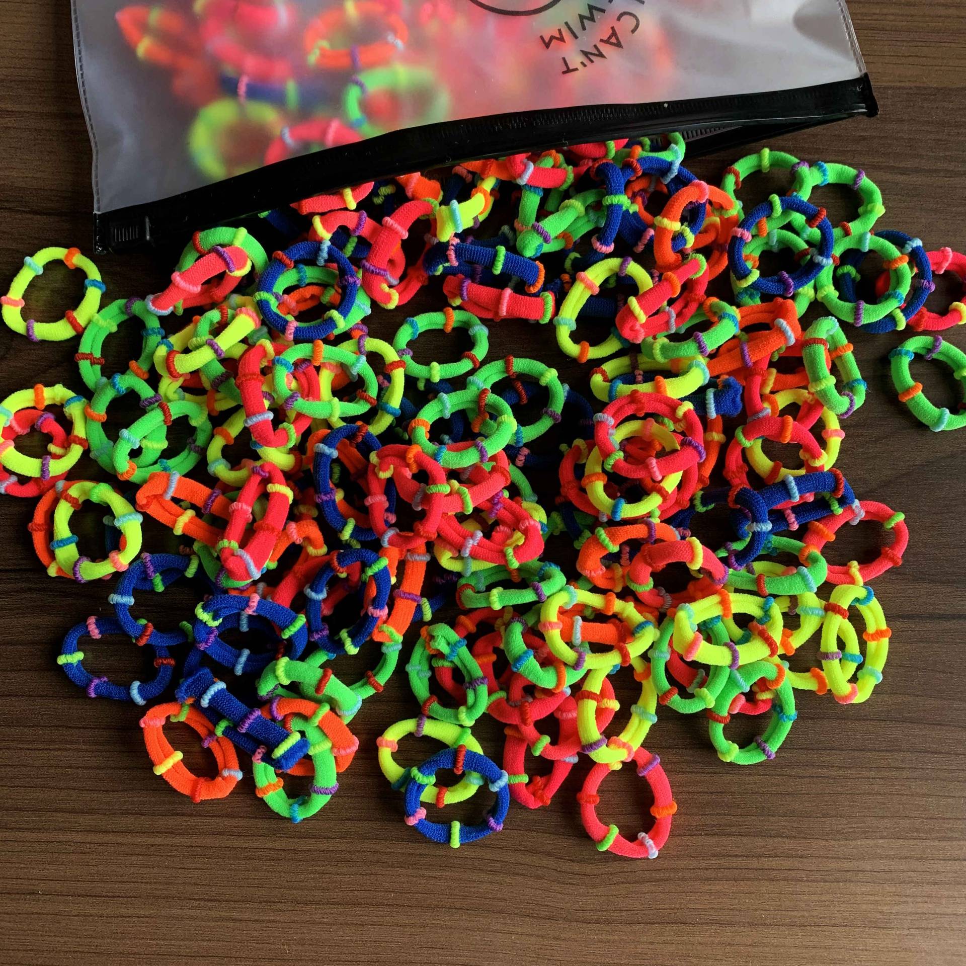 YANRONG 50 Teile/paket Mädchen Bunte Scrunchie Haar Accessoires Elastische Haargummis Pferdeschwanz Halter Haarband Stirnbänder Mode Kopfbedeckungen von Joom DACH
