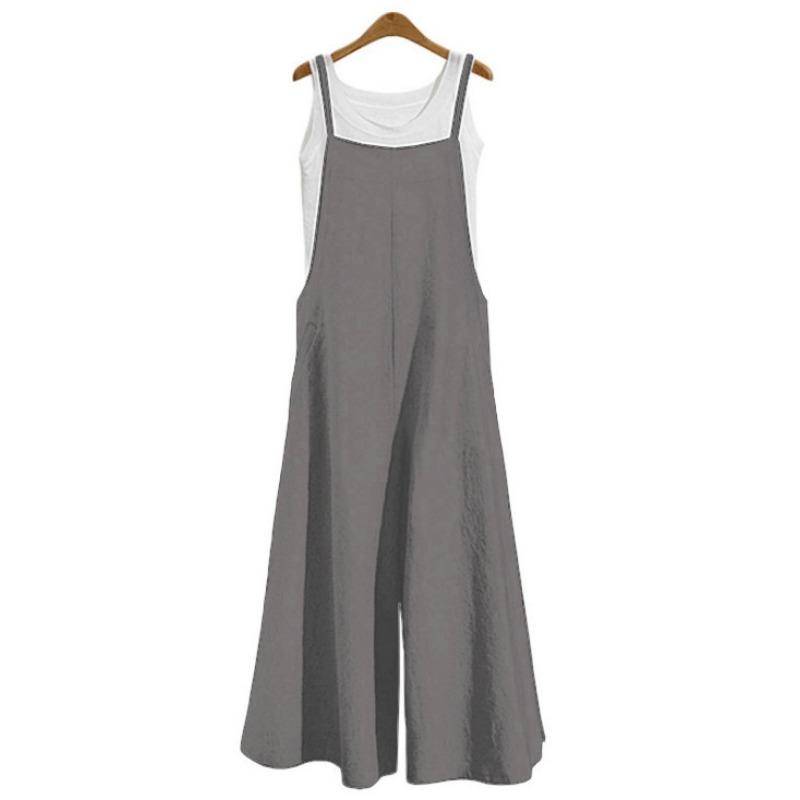 YYFS Damenmode Casual Sommer Frühling Einfarbig Druck Ärmellose Hosen Overalls & Strampler XL graue YYFS Damenmode Casual Sommer Frühling Einfarbig Druck Ärmellose Hosen Overalls & Strampler XL graue von Joom DACH