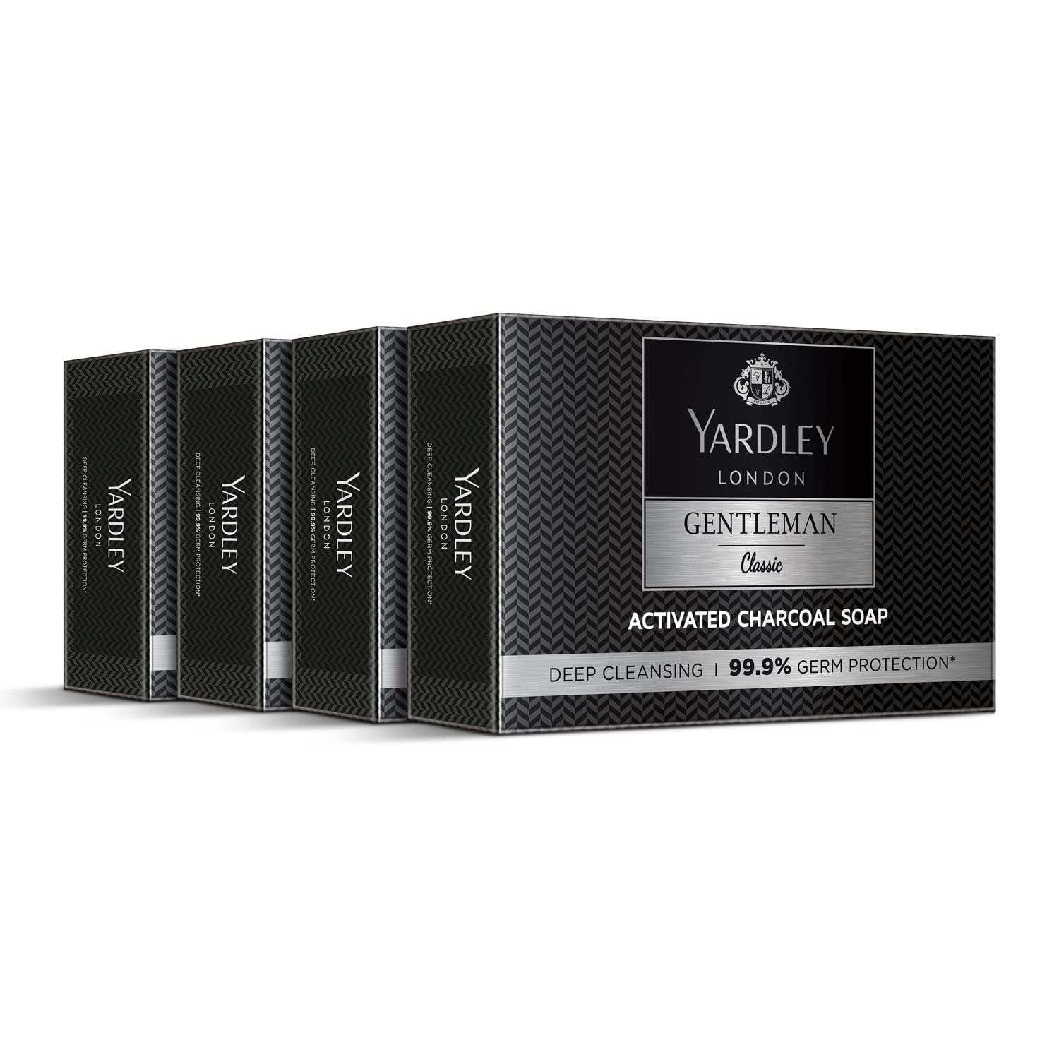 Yardley London Gentleman Classic Aktivkohle Seife 100g X 4N Tiefenreinigung Keimschutz Maskuliner Duft Tägliche Bade Seife Für Männer von Joom DACH