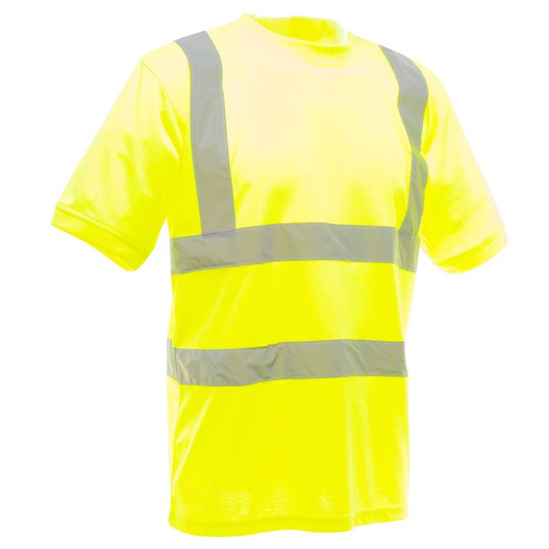 Yoko Damen/Damen Hi-Vis Kurzarm-T-Shirt (2er-Pack) 2XL gelb von Joom DACH