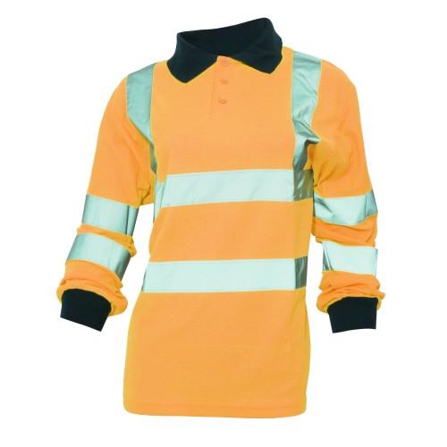 Yoko Damen/Damen Hi-Vis Langarm-Poloshirt (2er Pack) 2XL von Joom DACH