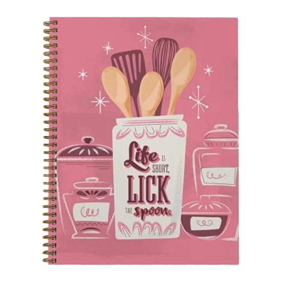 Yousheng Das Leben ist kurz Löffel ablecken Ein leeres Rezeptjournal Kochbuch Spiralgebundenes Notizbuch zum Organisieren Ihrer Rezepte rosa Yousheng Das Leben ist kurz Löffel ablecken Ein leeres Rezeptjournal Kochbuch Spiralgebundenes Notizbuch zum Organisieren Ihrer Rezepte rosa von Joom DACH