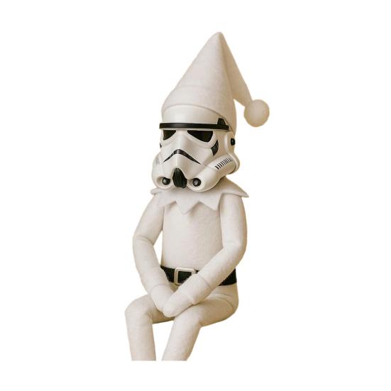 Yousheng Weihnachten Sitzender Sturmtruppler Puppe Ornament Sammlerstück Elf Snoop on A Stoop Figur Neuheit Stoffpuppe Statue Geschenk für Kinder Erwachsene von Joom DACH