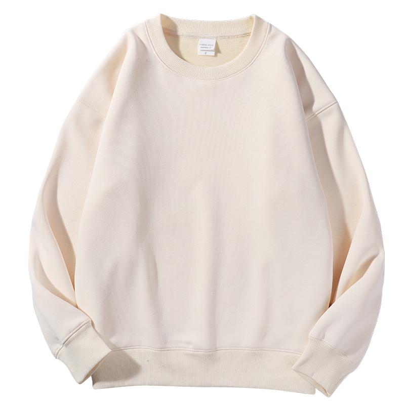 ZIRUNKING 2023 Winter Dickes Futter Lose Sweatshirt Frauen Oversize Hoodie Sweatshirt Bequeme Pullover Decke CHROU M von Joom DACH