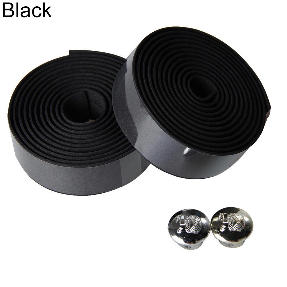 ZTTO 2 Stück Gummiband für Radfahren, Rennrad, Lenker, mit 2 Stangenstopfen von Joom DACH