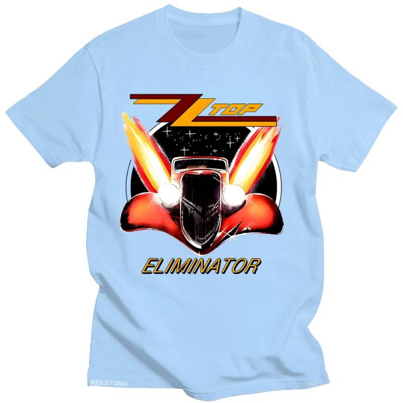 ZZ Top Eliminator 1983 Tour T-Shirt ZZ Top Rock Herren Vintage Klassische T-Shirts Sommer Damen/Herren Baumwolle Atmungsaktives T-Shirt Streetwear L ZZ Top Eliminator 1983 Tour T-Shirt ZZ Top Rock Herren Vintage Klassische T-Shirts Sommer Damen/Herren Baumwolle Atmungsaktives T-Shirt Streetwear L von Joom DACH