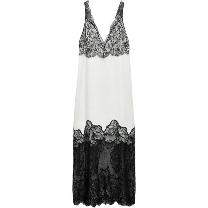 Zara Bequemes Lässiges Gespleißtes Midi-Slipkleid Damen Kleider Weiß 8385789 XS Zara Bequemes Lässiges Gespleißtes Midi-Slipkleid Damen Kleider Weiß 8385789 XS von Joom DACH