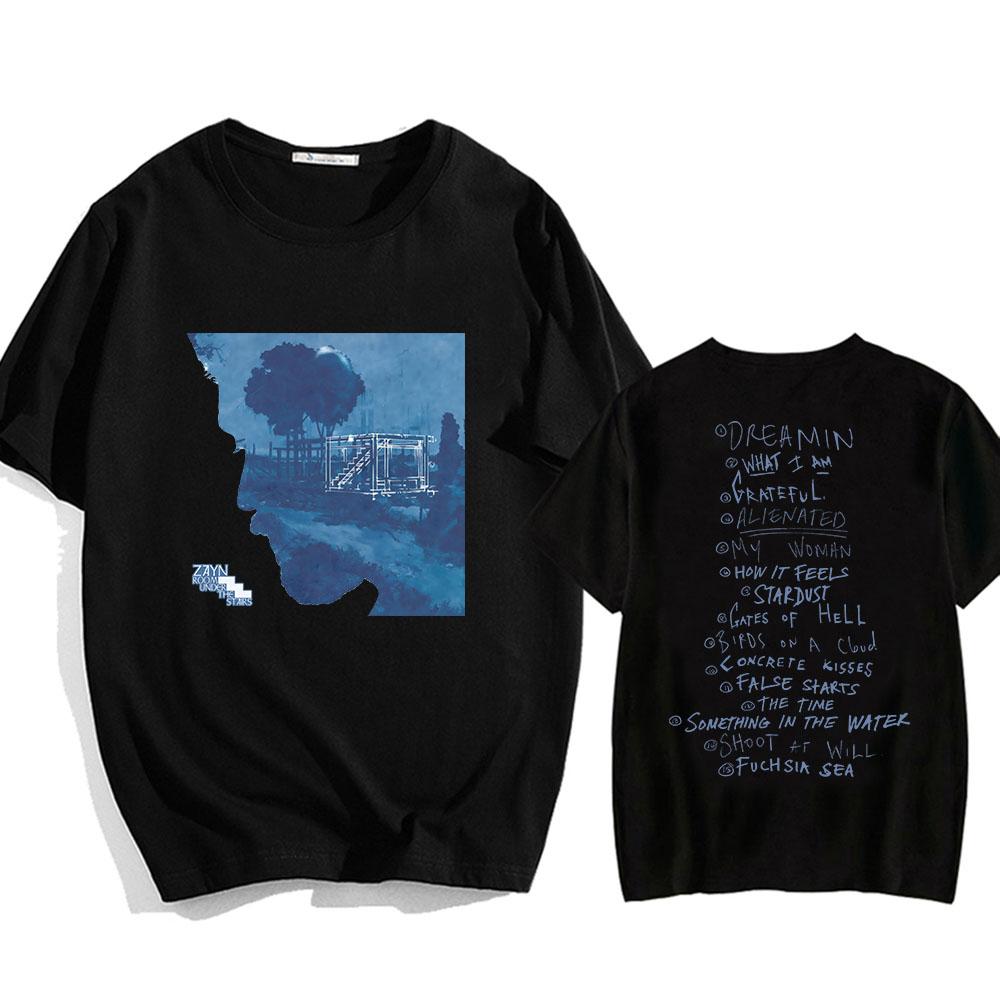 Zayn Startway To The Sky Tour T-Shirt Zayn Malik Room Under The Stairs Album T-Shirts aus Baumwolle Rundhalsausschnitt Männer/Frauen T-Shirt XXL Zayn Startway To The Sky Tour T-Shirt Zayn Malik Room Under The Stairs Album T-Shirts aus Baumwolle Rundhalsausschnitt Männer/Frauen T-Shirt XXL von Joom DACH