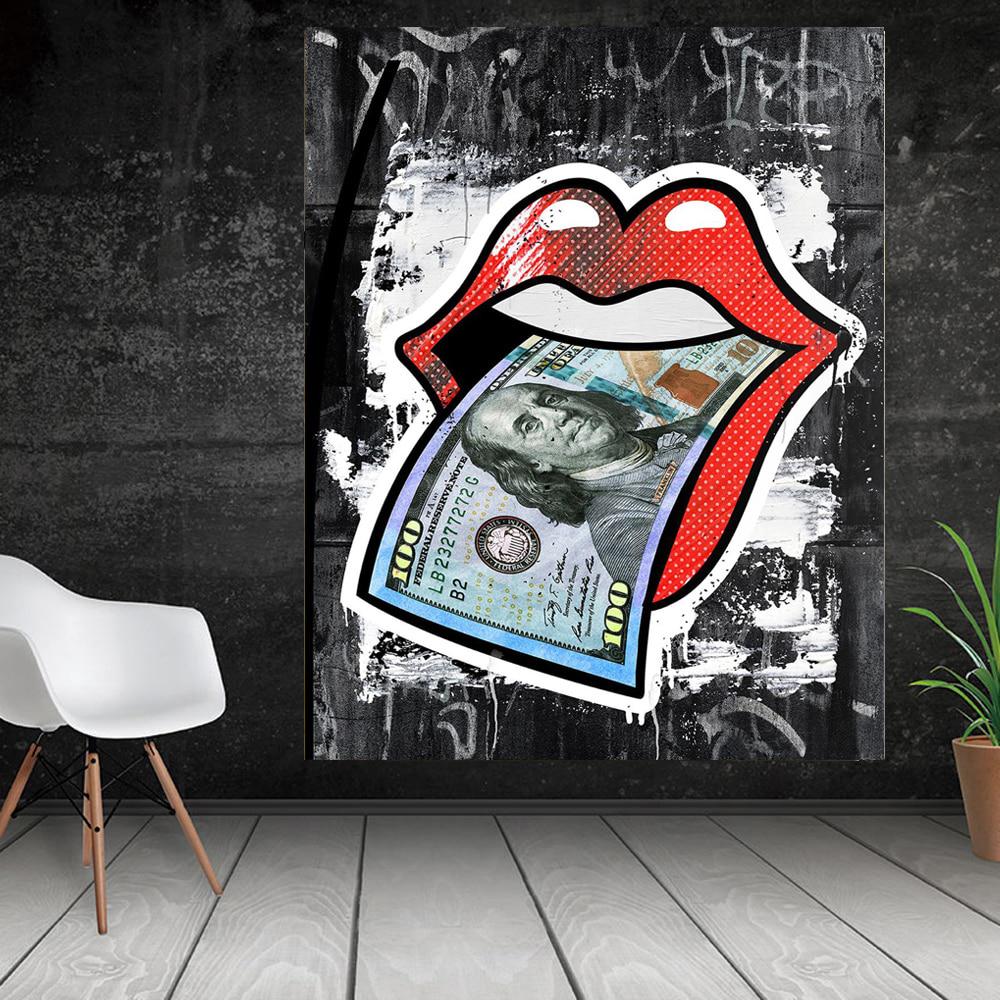 Zitat Poster Frau Lippen Druck Wand Bild Diamant Malerei Home Decor 20X30CM von Joom DACH