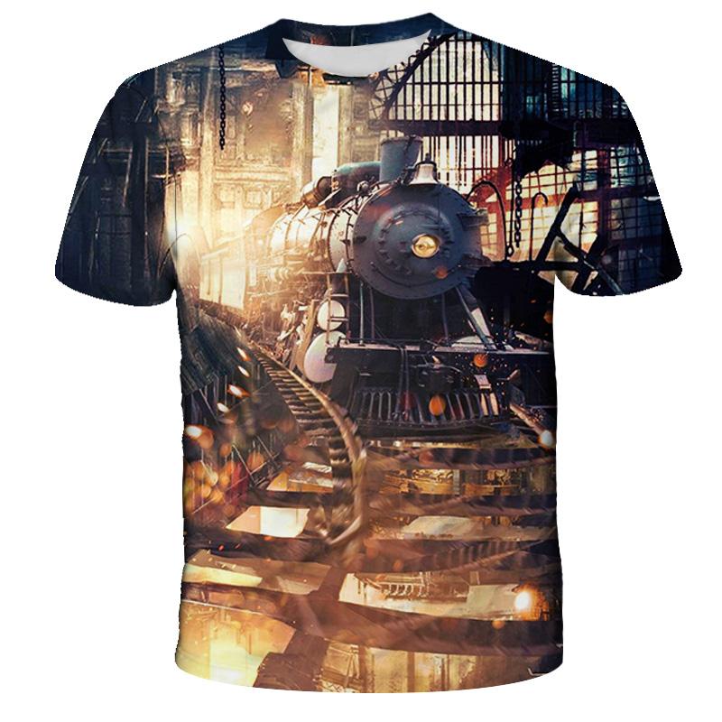 Zug-T-Shirt Outdoor 3D-Druck T-Shirt Männer Mode T-Shirts Unisex T-Shirt Herrenbekleidung Berufs-T-Shirts Tops 2XL Zug-T-Shirt Outdoor 3D-Druck T-Shirt Männer Mode T-Shirts Unisex T-Shirt Herrenbekleidung Berufs-T-Shirts Tops 2XL von Joom DACH