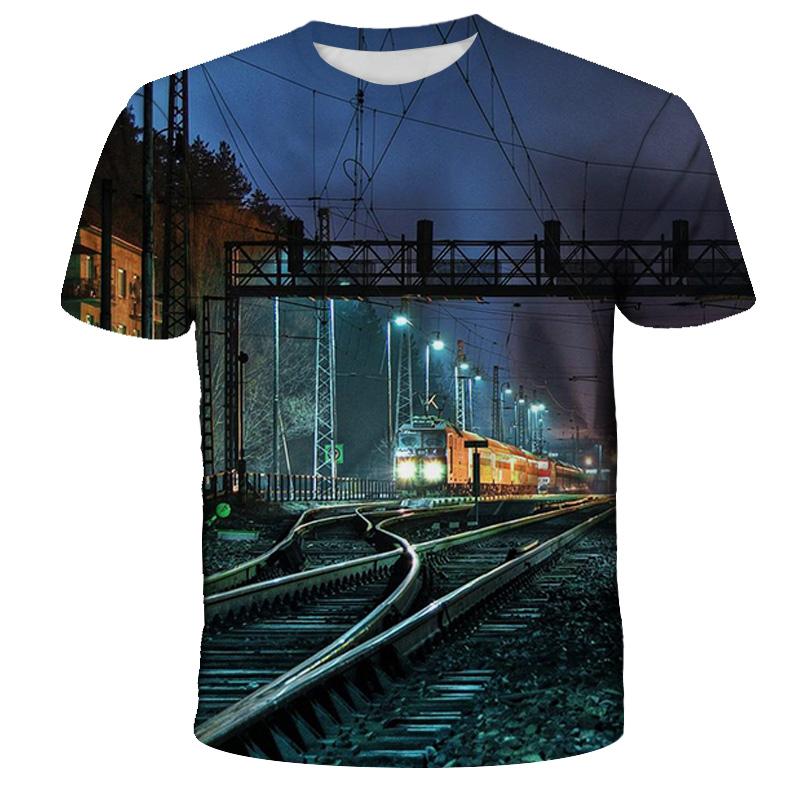 Zug-T-Shirt Outdoor 3D-Druck T-Shirt Männer Mode T-Shirts Unisex T-Shirt Herrenbekleidung Berufs-T-Shirts Tops M Zug-T-Shirt Outdoor 3D-Druck T-Shirt Männer Mode T-Shirts Unisex T-Shirt Herrenbekleidung Berufs-T-Shirts Tops M von Joom DACH