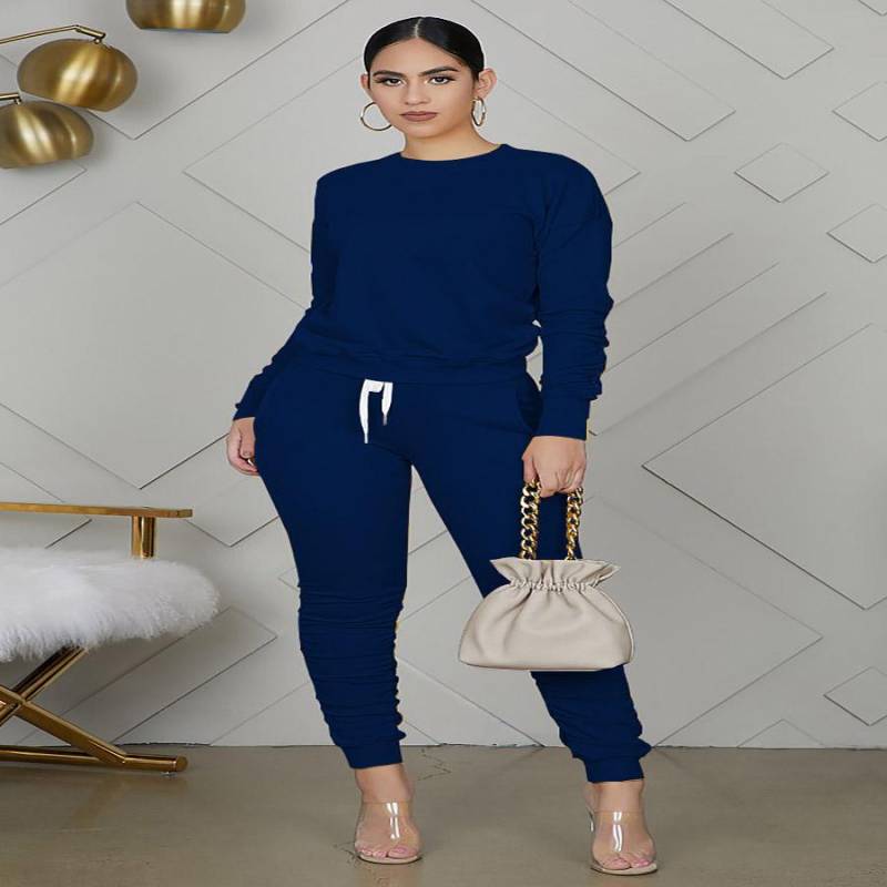 Zweiteiliges Set für Damen, 2-teiliges Set, gestapelte Leggings, Kleidung für Frauen, Outfits, gestapelte Hosen, Trainingsanzug, weibliche Herbstkleidung L Zweiteiliges Set für Damen, 2-teiliges Set, gestapelte Leggings, Kleidung für Frauen, Outfits, gestapelte Hosen, Trainingsanzug, weibliche Herbstkleidung L von Joom DACH