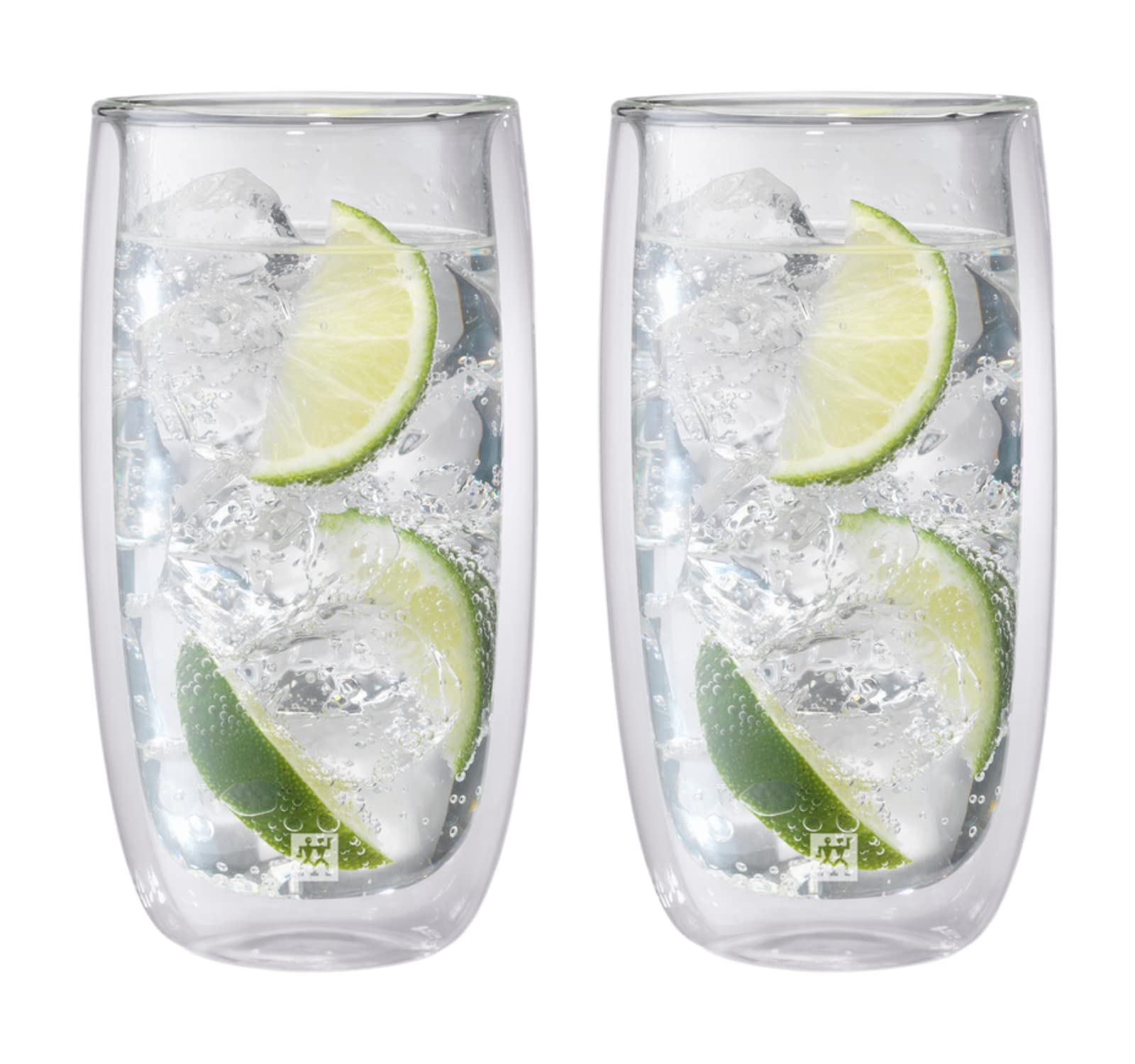 Zwilling Henckels Wandglas 470 ml 2 Stück Becher Highball Hitzebeständig Doppelstruktur Tasse Japanisch JA.  Doppelset  [Autorisiertes Produkt] 39500-120 von Joom DACH