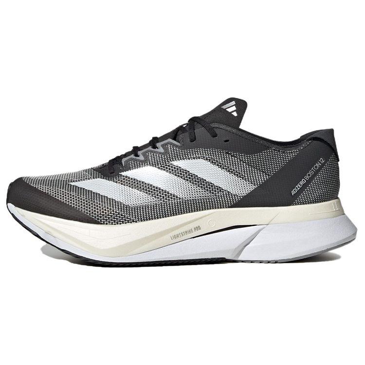 Adidas Adizero Boston 12 Schwarz Weiß Herren Sneaker Core-Black Cloud-White Carbon ID4234 44⅔ von Joom DACH