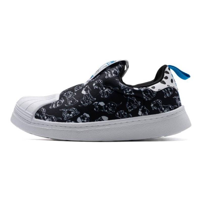 adidas Disney x Superstar 360 J 101 Dalmatiner - Welpen-Print Kinder Sneaker Schwarz Core-Black Cloud-White ID9710 31 von Joom DACH