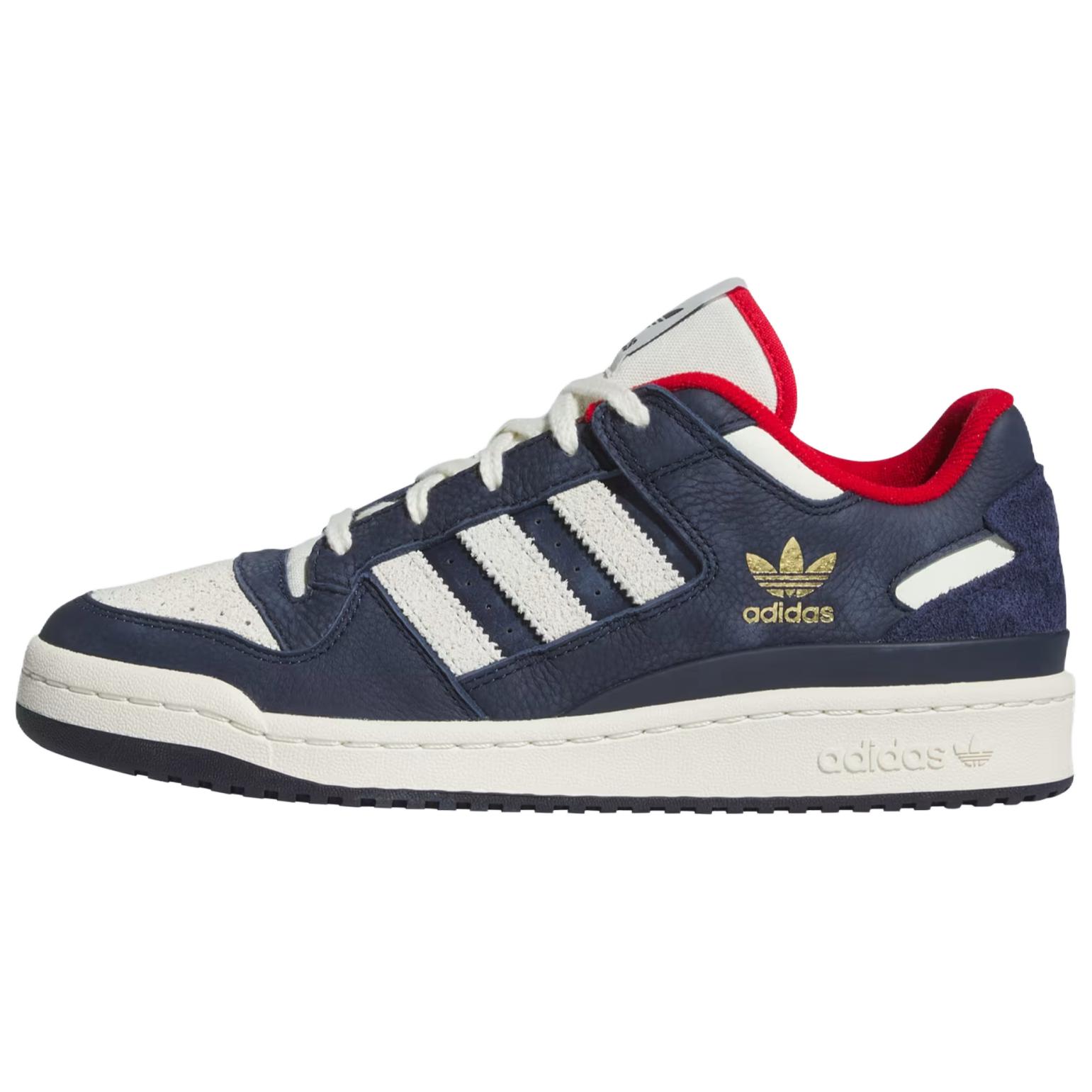 Adidas Forum Low CL Night Indigo Scarlet Unisex Sneakers Blue Ivory Better-Scarlet IG8700 38⅔ von Joom DACH