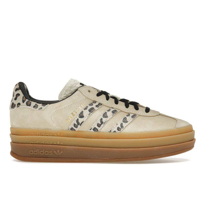 Adidas Gazelle Bold Cheetah Stripes Damen Sneaker Tan Creme-Weiß Core-Schwarz JI1370 38⅔ von Joom DACH