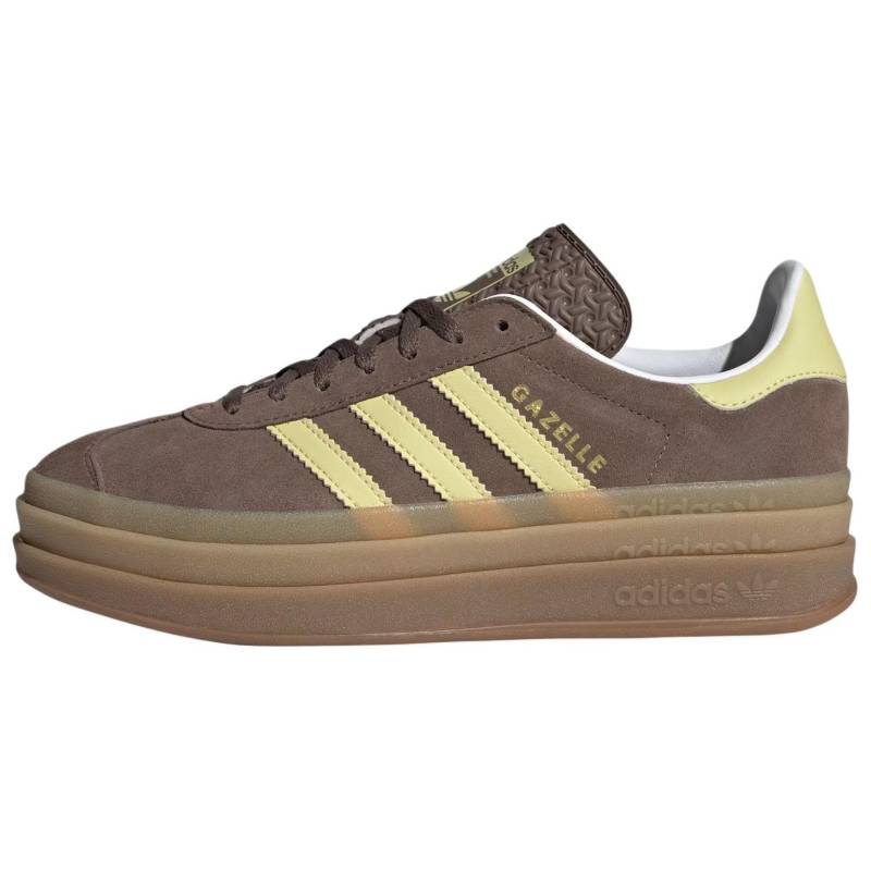 Adidas Gazelle Bold Earth Strata Powder Yellow Damen Sneaker Braun Wolkenweiß JI2697 38⅔ von Joom DACH