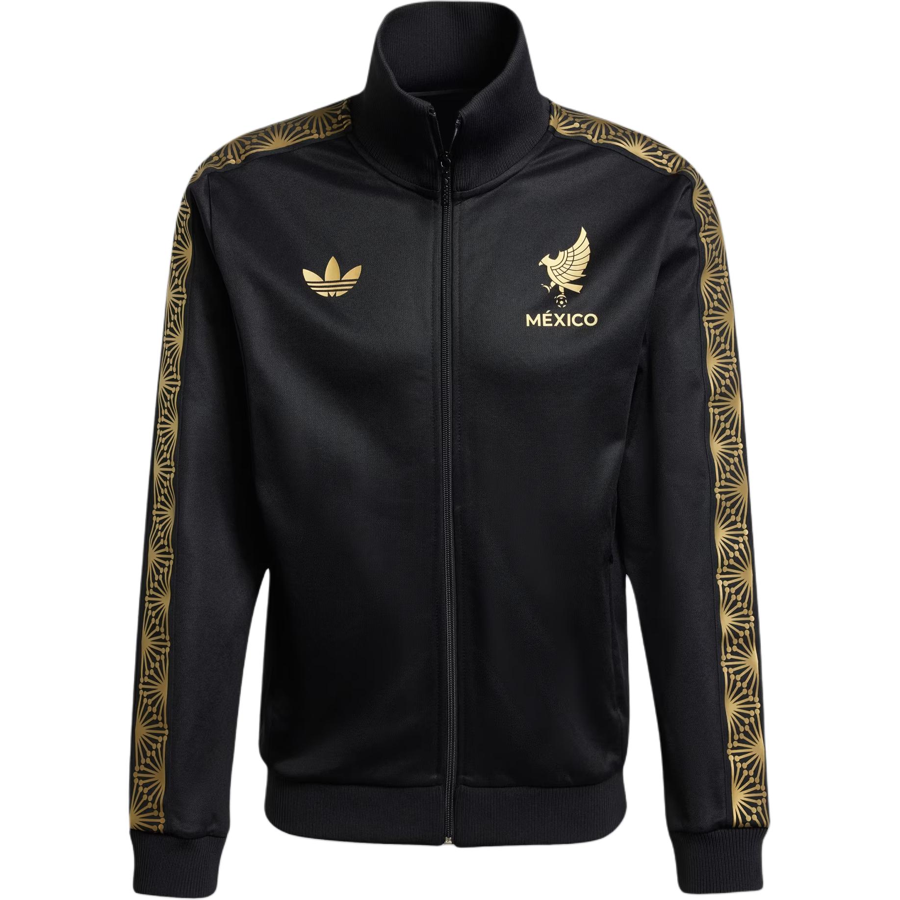 adidas Mexiko Gold Trainingsjacke Schwarz Herren Streetwear JE5335 M von Joom DACH