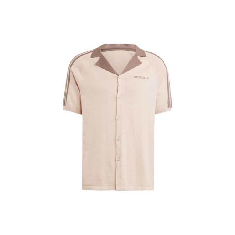 adidas Premium Strick-T-Shirt Wonder Taupe Herren Streetwear IS1414 S von Joom DACH