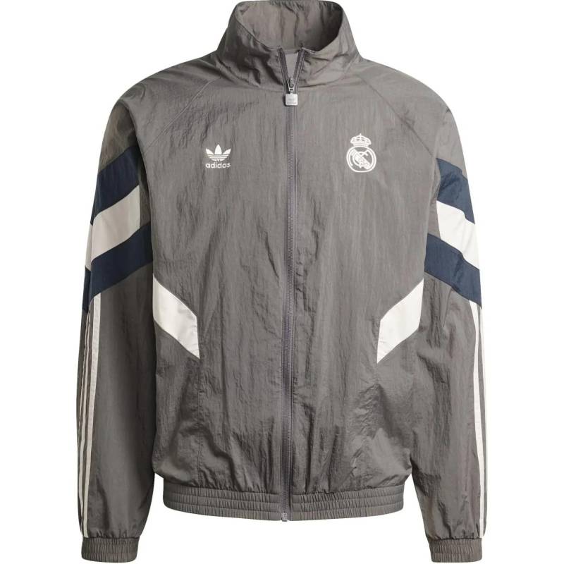 adidas Real Madrid 2024/25 Lifestyler Anthem Trainingsjacke Anthrazit Herren Streetwear JI9479 S von Joom DACH