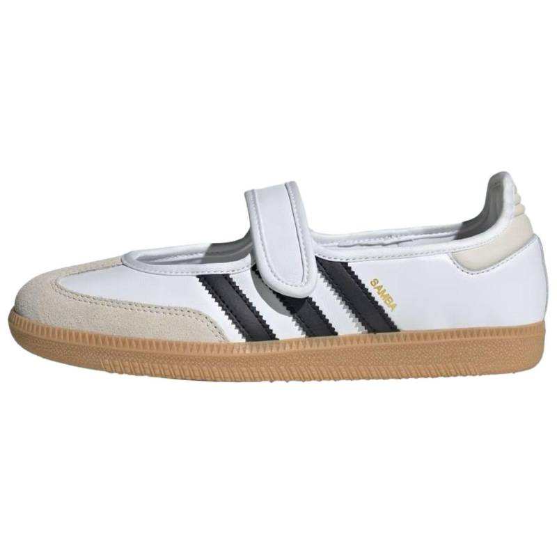 adidas Samba Jane Weiß Schwarz Gummi Damen Sneaker Schuhe-Weiß Alaun Kernschwarz JR1402 38⅔ von Joom DACH