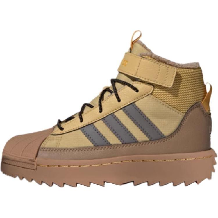 adidas Superstar Winter Trek Hafer Holzkohle Core Black (PS) Kinder Sneaker IG4317 33½ von Joom DACH