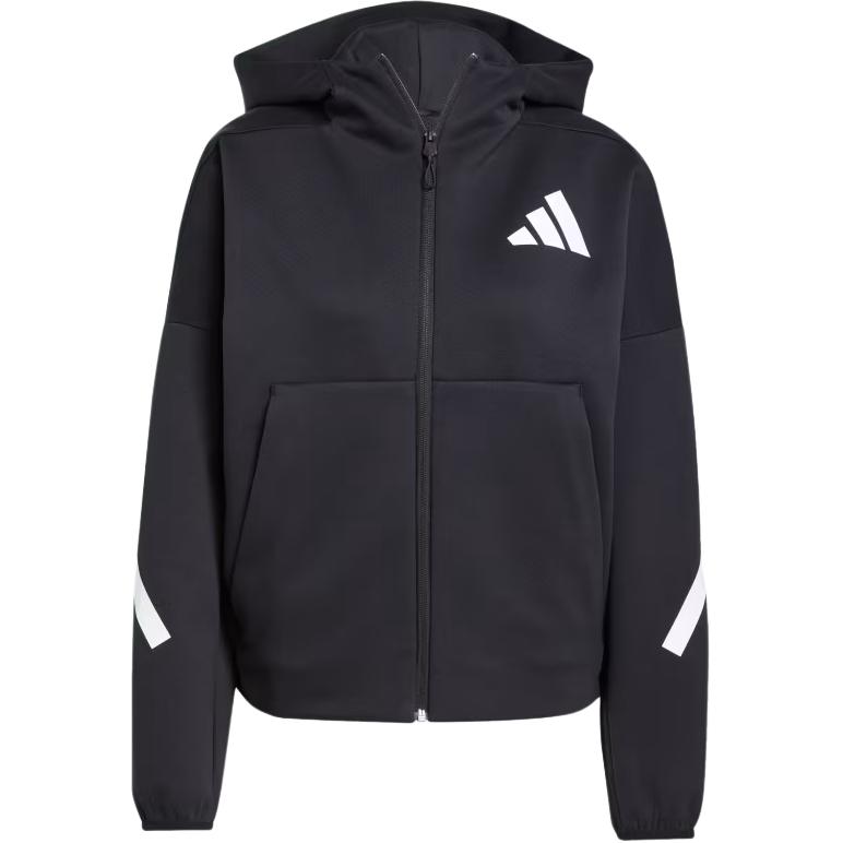 adidas Z.N.E. Kapuzenjacke mit durchgehendem Reißverschluss Schwarz/Weiß Damen Streetwear JC5392 XL adidas Z.N.E. Kapuzenjacke mit durchgehendem Reißverschluss Schwarz/Weiß Damen Streetwear JC5392 XL von Joom DACH