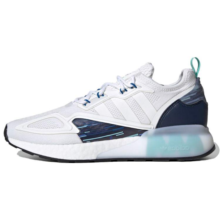 adidas ZX 2K Boost Gaming Pack Herren Sneaker Weiß Wolkenweiß College-Marine H05148 40⅔ von Joom DACH