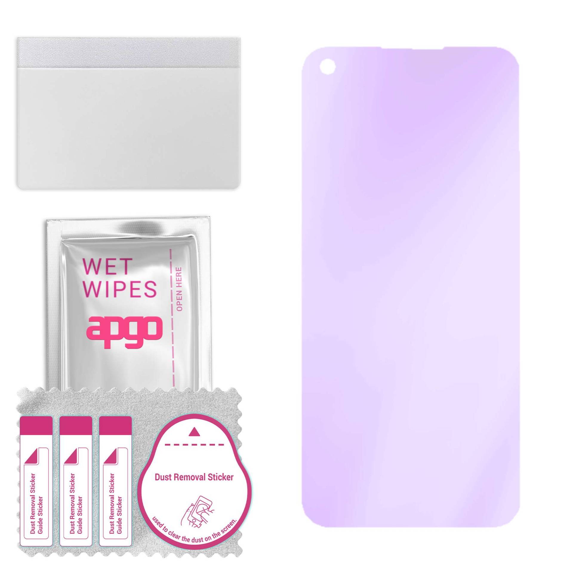 apgo Anti-Blue 9H Hybrid protective glass compatible with Realme 9 Pro RMX3471, flexible nano glass, great replacement for tempered glass, scratch-res von Joom DACH