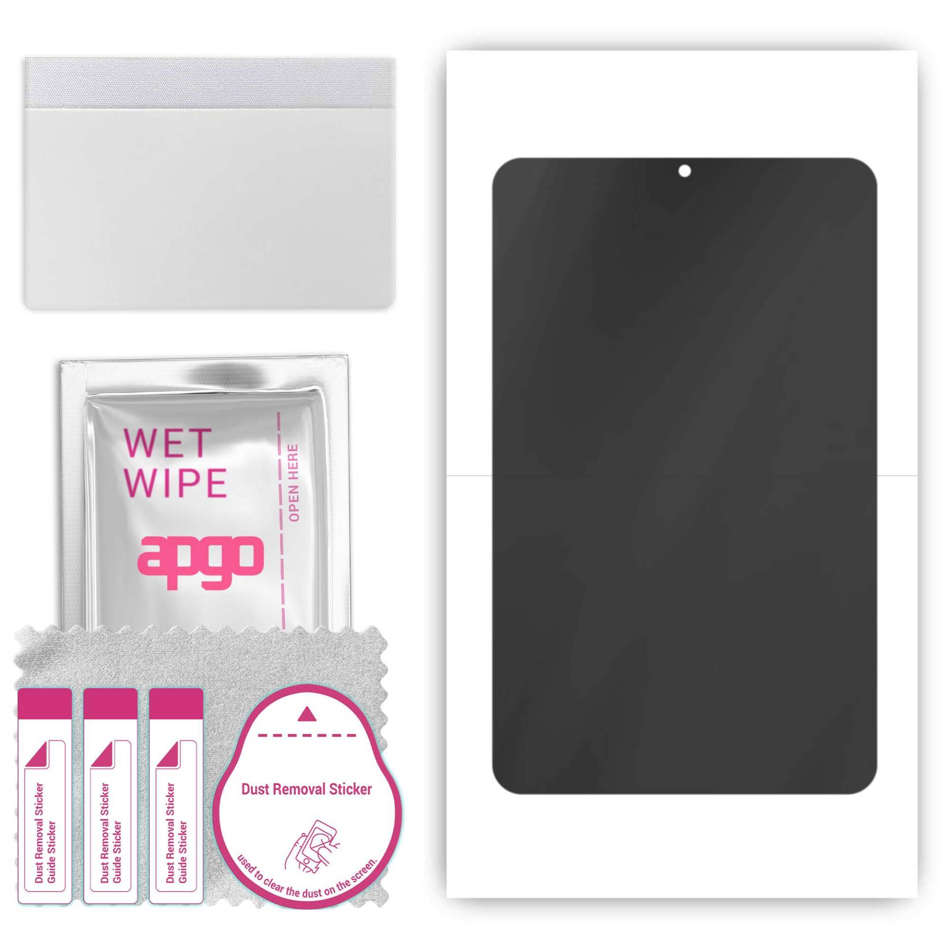 apgo Hydrogel Privacy Matte Screen Protector for LG G Pad 5 10.1, Anti Spy, Hydrogel Film, Flexible, Soft TPU with positioning layer easy installation von Joom DACH