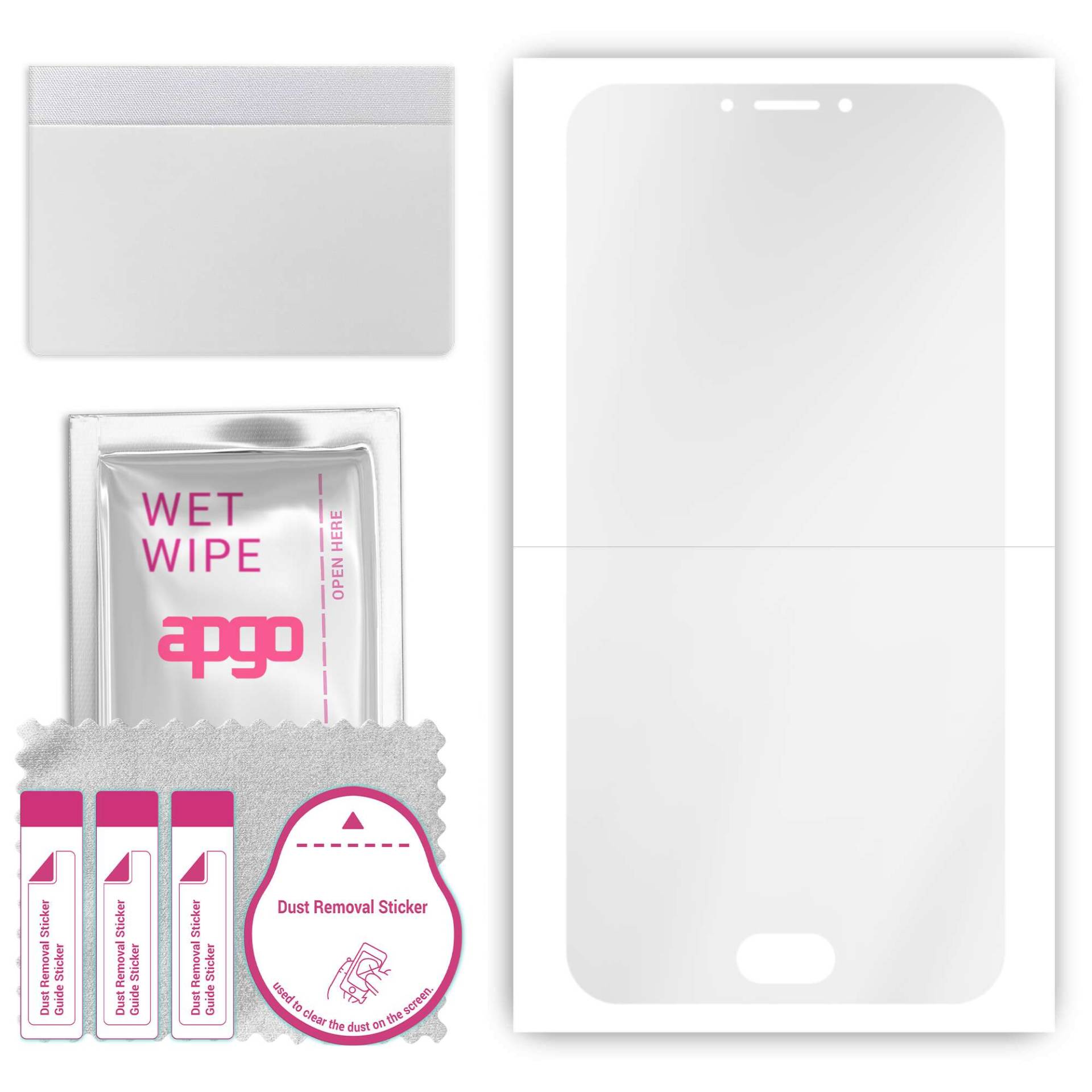 apgo Hydrogel Ultra-Clear Screen Protector for Kruger&Matz Live 5 Plus, Hydrogel Film, Flexible, Soft TPU with positioning layer easy installation apgo Hydrogel Ultra-Clear Screen Protector for Kruger&Matz Live 5 Plus, Hydrogel Film, Flexible, Soft TPU with positioning layer easy installation von Joom DACH