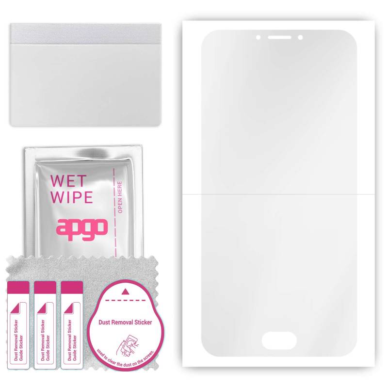 apgo Hydrogel Ultra-Clear Screen Protector for Kruger&Matz Live 5 Plus, Hydrogel Film, Flexible, Soft TPU with positioning layer easy installation von Joom DACH