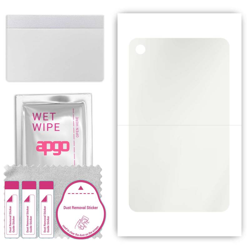 apgo MATTE Protective Skin Sticker for the back compatible with Huawei MatePad C5E, Wrap Film, Hydrogel Film, Flexible, Soft TPU with positioning laye von Joom DACH