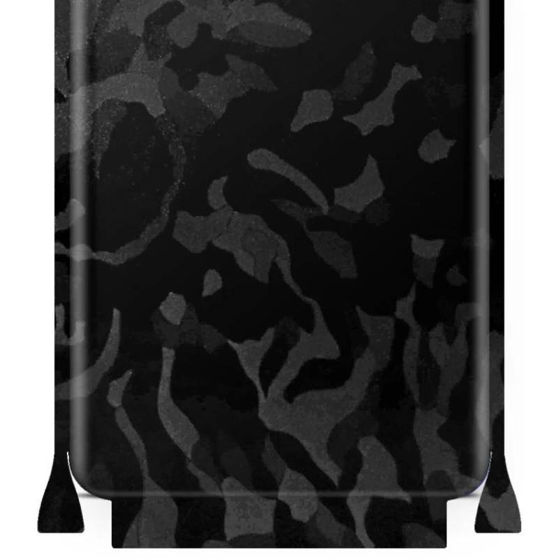 apgo Protective Skin Sticker for the back+sides compatible with Samsung Galaxy J3 Pro, Full Wrap Film, Foil, Vinyl - Pattern Black Camo von Joom DACH