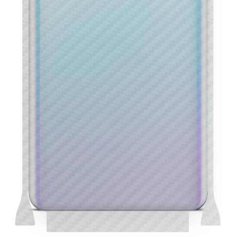 apgo Protective Skin Sticker for the back+sides compatible with vivo X20 Plus, Full Wrap Film, Foil, Vinyl - Pattern Transparent Carbon von Joom DACH